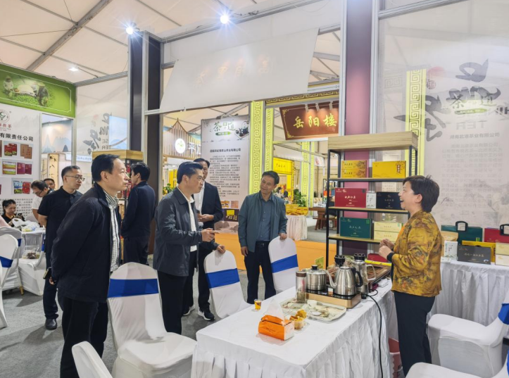 白石名茶閃耀岳陽茶博會，芬芳滿座迎八方來客